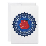 Fantastic Boxing Shield invitations