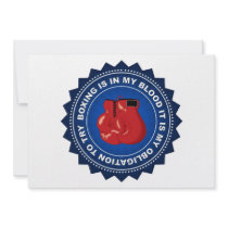 Fantastic Boxing Shield Custom Invite