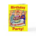 50th, themed birthday, birthday invite, birthday