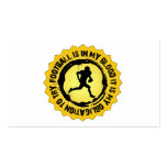 Fantastic Football Seal Business Cards