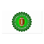 Fantastic Football Shield Business Card