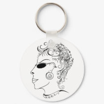 Fantastic Lady Keychain