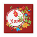 Fantastic Nana magnets by DesignsOutOfMind Fantastic Nana magnets