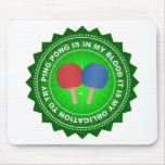 Fantastic Ping Pong Shield Mousepads