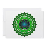 Fantastic Speed Shield 4 Personalized Invitations