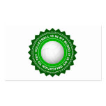 Fantastic Volleyball Shield 2 Business Cards