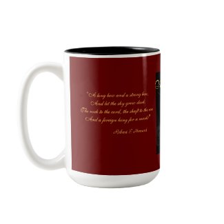Fantasy Amazon Woman Archer Monogram Mug mug