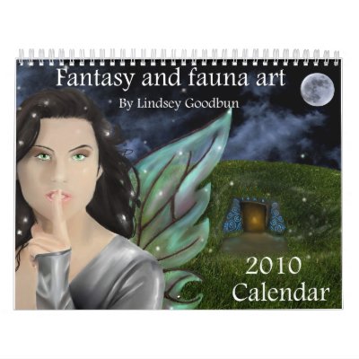 Fantasy and fauna 2010 calendar by aldana07