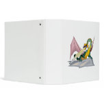 Fantasy Angry Fire Breather Dragon binders