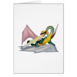 Fantasy Angry Fire Breather Dragon Cards