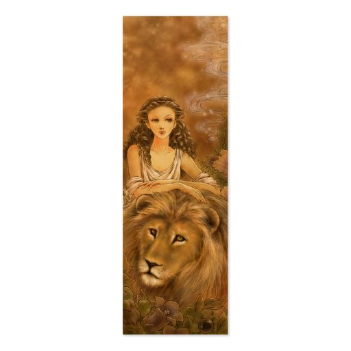 Fantasy Art Bookmark - Circe Business Card Templates (front side)