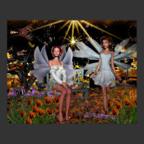 Fantasy Art Poster A Fairies Quiet Place posters by Darling_Gifts Fantasy Art Poster A Fairies Quiet Place posters