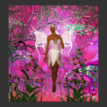 Fantasy Art Poster Pink Pixie posters by Darling_Gifts Fantasy Art Poster Pink Pixie posters