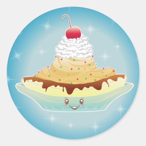 Fantasy Bananasplit Stickers