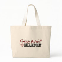 Fantasy Baseball Champion Tote Bags