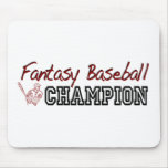 Fantasy Baseball Champion mousepads