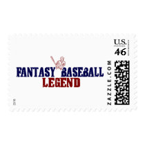 Fantasy Baseball Legend (2009) Postage Stamps