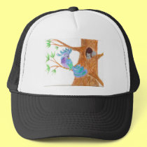 Fantasy Bird by Wendy C. Allen hats