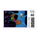 Fantasy Bird by Wendy C. Allen Stamp