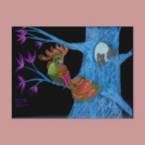 Fantasy Bird dark cover art postcards by twighlightmanor Fantasy Bird dark cover art postcards