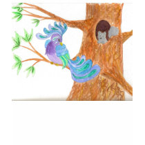 Fantasy Bird “EarthDayContest2007” t-shirts