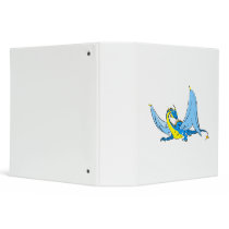 Fantasy Blue Dragon Binders