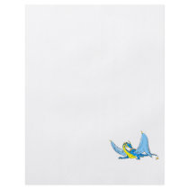 Fantasy Blue Dragon Flyer Design