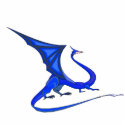 Fantasy blue Dragon