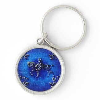 Fantasy Blue Keychain