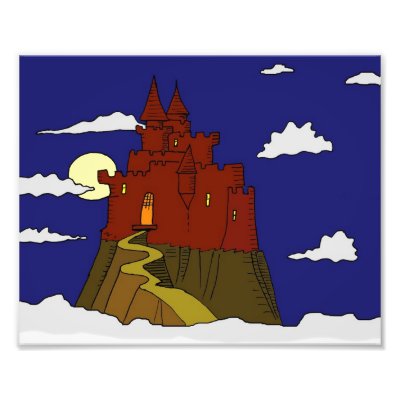 Fantasy Castle Cartoon