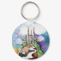 Fantasy Castle Keychain