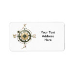 Fantasy (Celtic) Compass Design Address Label