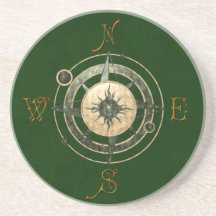 Fantasy (Celtic) Compass Design Coasters