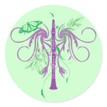 Fantasy Clarinet Sticker