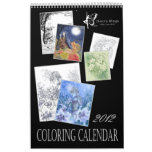 Fantasy Coloring Calendar