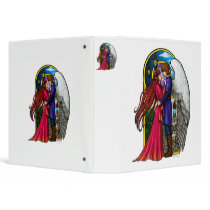 Fantasy Couple Vinyl Binder