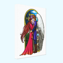 Fantasy Couple canvas prints