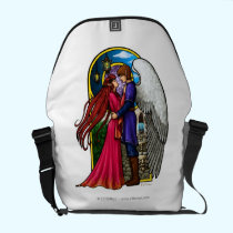 Fantasy Couple rickshaw messenger bags
