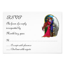 Fantasy Couple RSVP Custom Invite