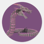 Fantasy Creature Pink Purple Sticker