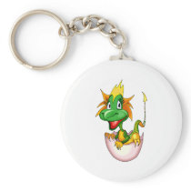 Fantasy Cute Baby Dragon Keychains