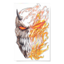 Fantasy Demonic Art Head Poster posters by waynetully Fantasy Demonic Art Head Poster posters