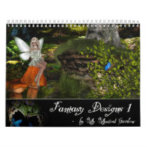 Fantasy Designs 1 ~ My Mystical Garden Calendar