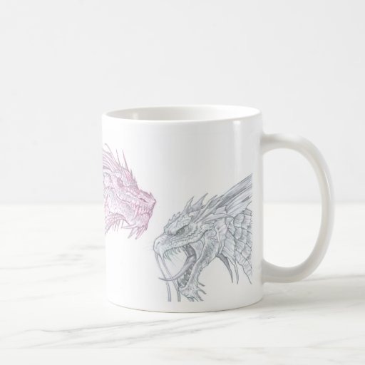 Fantasy Dinosaur Monster Mug by Al Rio