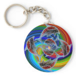 Fantasy Dolphin World keychain