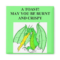 fantasy dragon toast magnets by jimhartley fantasy dragon toast magnets