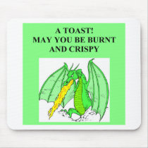 fantasy dragon toast mousepads by jimhartley fantasy dragon toast mousepads