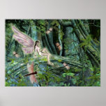 Fantasy dragonfly fairy Poster Fantasy dragonfly fairy Poster