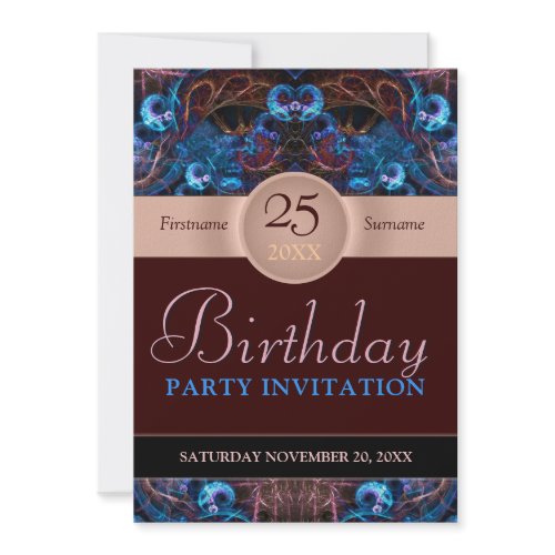 Fantasy Dreams Birthday Party Invitation invitation