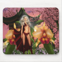 Fantasy Elf 2 Mousepad by Skydancer Fantasy Elf 2 Mousepad